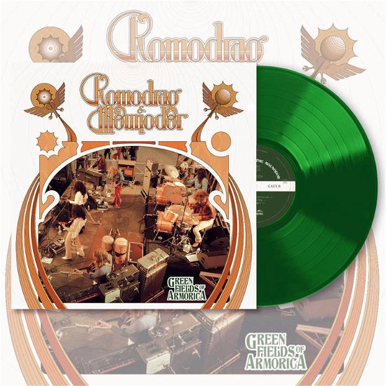 Cover for Komodrag  &amp;  Mounodor · Green Fields Of Armorica (Limited Green Vinyl) (LP) (2023)