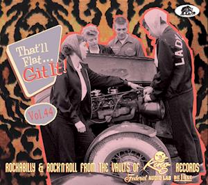 That'll Flat Git It! 44 - That'll Flat Git It! Vol. 44: Rockabilly / Various - Music - BEAR FAMILY - 4000127176721 - July 28, 2023