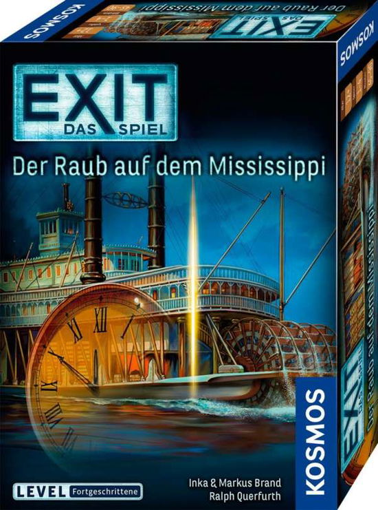 Cover for Kosmos EXIT  Der Raub auf dem Mississippi 14 Spieler · EXIT - Der Raub auf dem Mississippi (Toys) (2020)