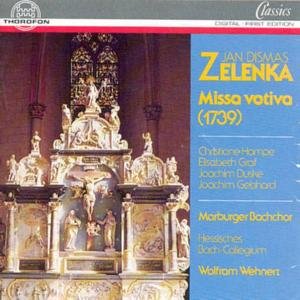 Cover for Zelenka / Wehnert / Hessian Bach Collegium · Missa Votiva (CD) (1994)