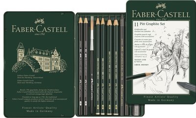Cover for Faber-castell · Set Pitt Graphite Tin Of 11 (112972) (Toys)