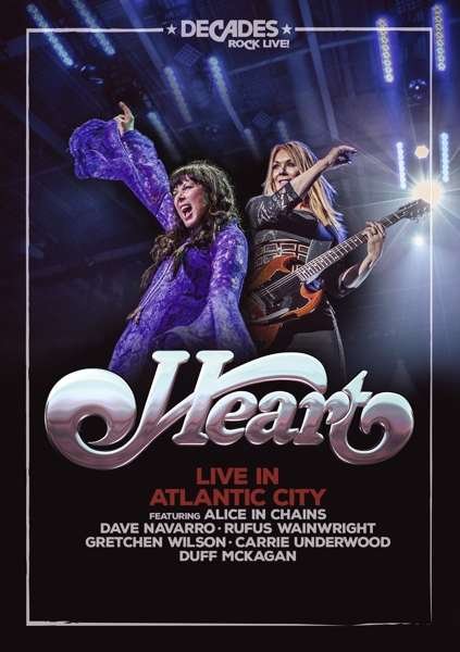 Cover for Heart · Live In Atlantic City (DVD) (2019)