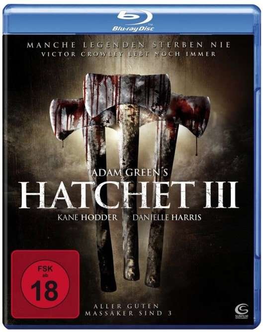 Cover for Bj Mcdonnell · Hatchet III (Blu-ray) (2013)
