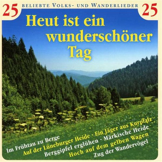 Various Artists - Heut Ist Ein Wunderschoen - Musiikki - PHONICA - 4051569215721 - perjantai 8. marraskuuta 2019