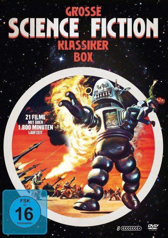 Cover for GROßE SCIENCE FICTION KLASSIKER BOX (DVD) (2021)