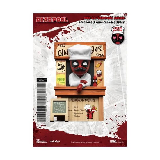 Cover for Beast Kingdom · Bk Mea Marvel: Deadpool - Deadpool’s Chimichangas Store Diorama Figure (8cm) (mea-027) (MERCH)