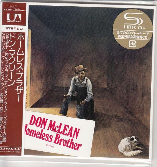 Cover for Don Mclean · Homeless Brother (CD) [Limited edition] (2019)