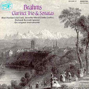 Clarinet Trio & Sonatas - Brahms / Hacker,alan / Ward - Musiikki - SAYDISC - 5013133303721 - tiistai 11. tammikuuta 2011