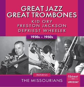Cover for Kid Ory &amp; Preston Jackson &amp; DePriest Wheeler &amp; The Missourians · Great Jazz - Great Trombones (CD) (2025)