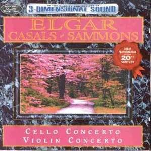 Cover for Elgar · Cello &amp; Violin Concertos (CD) (1997)