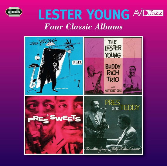 Four Classic Albums - Lester Young - Music - AVID JAZZ - 5022810330721 - July 6, 2018