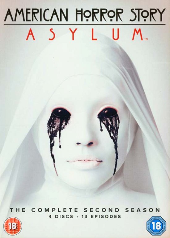 Cover for American Horror Story Season 2 - Asylum DVD (DVD) (2013)