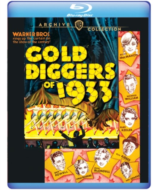 Gold Diggers Of 1933 - Mervyn LeRoy - Elokuva - Warner Bros - 5051892242721 - maanantai 7. elokuuta 2023