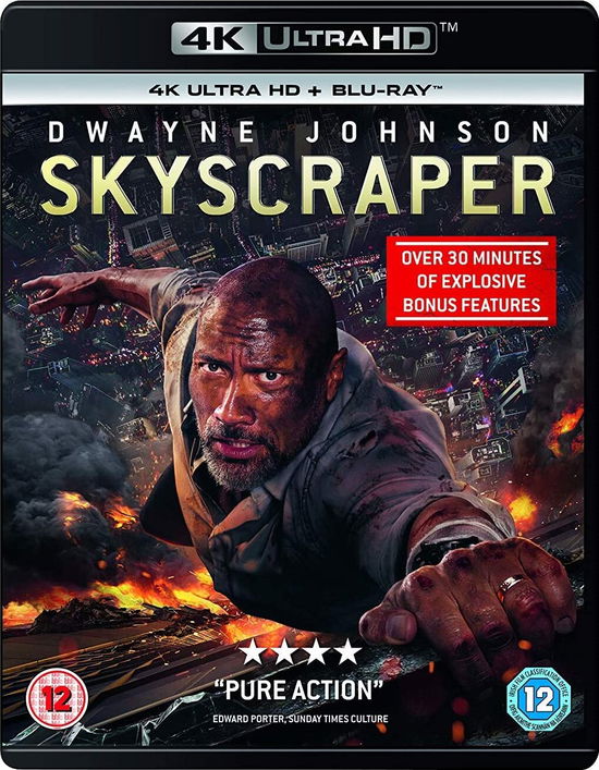 Cover for Skyscraper (4K Ultra HD) (2018)