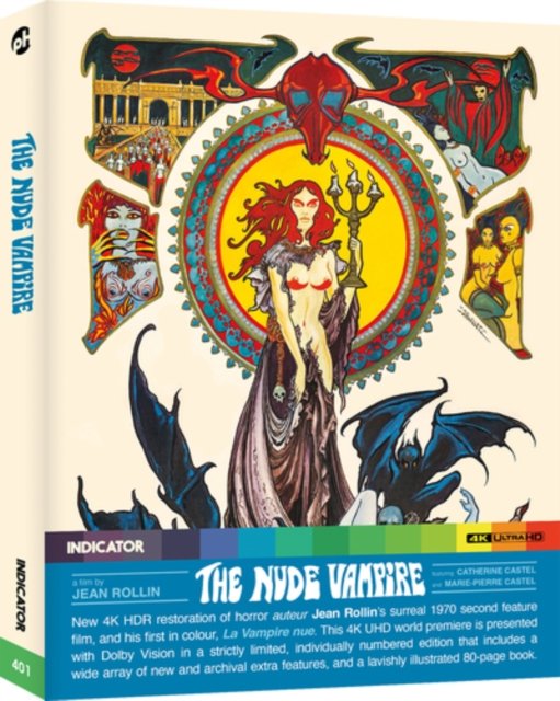 The Nude Vampire Limited Edition - Nude Vampire - Elokuva - Powerhouse Films - 5060697922721 - maanantai 29. huhtikuuta 2024