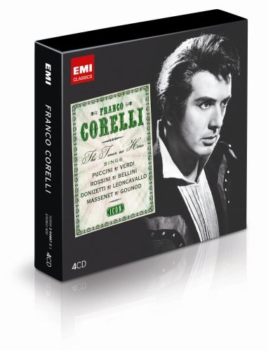 Cover for Corelli Franco · Icon: Franco Corelli (CD) [Box set] (2017)
