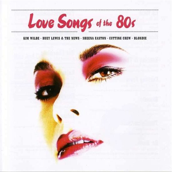 Cover for Love Songs of the 80's · Love Songs of the 80's-v/a (CD) (2008)
