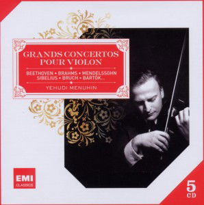 Cover for Yehudi Menuhin · Grands concertos pour violon (CD) (2017)