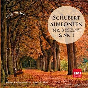 Schubert: Symphonies 1 & 8 - Riccardo Muti / Vienna Philarmonic - Musik - WARNER CLASSICS - 5099990694721 - 16. november 2017