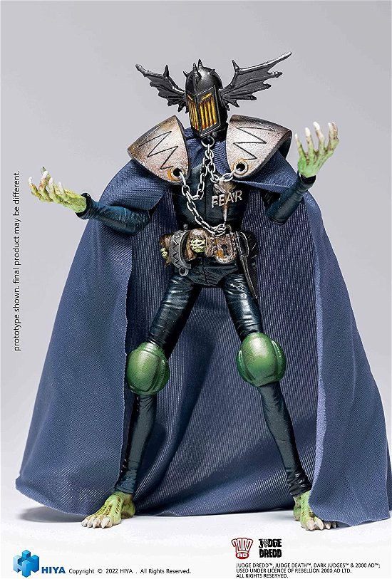 Cover for Hiya Toys · Judge Dredd Judge Fear Px 1/18 Scale Exquisite Min (MERCH) (2022)