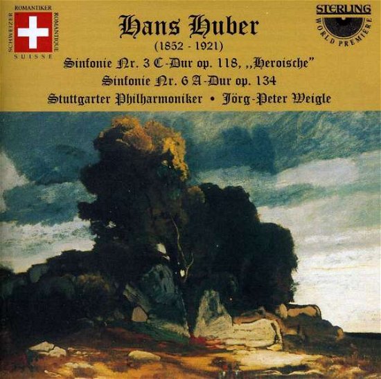 Cover for Huber / Baier / Weigle / Stuttgart Phil Orch · Symphony 3 &amp; 6 (CD) (2000)