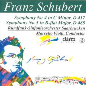 Symphony No.4 & 5 - F. Schubert - Música - CLAVES - 7619931941721 - 1996