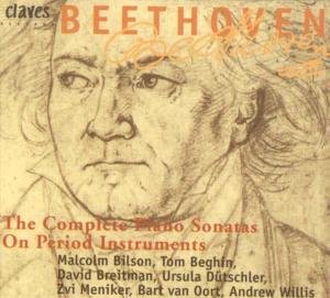 Cover for Beethoven · Complete Piano Sonatas On Period Instruments (CD) (2018)