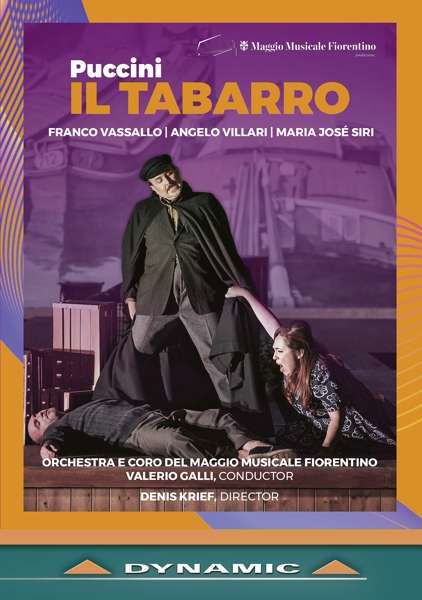 Giacomo Puccini: Il Tabarro - Maggio Musicale Fiorentino - Film - DYNAMIC - 8007144378721 - 17 juli 2020
