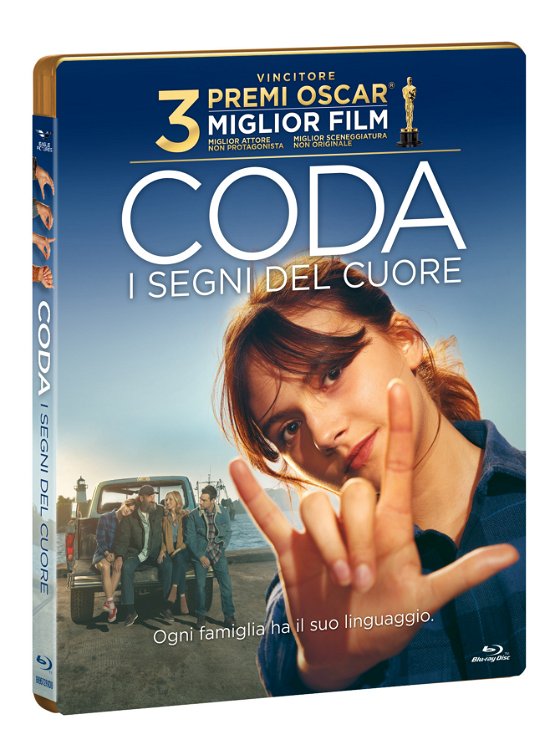 Cover for Coda · I Segni Del Cuore (Limited Edition) (Blu-Ray+Booklet Lingua Dei Segni) (Blu-ray) [Limited edition] (2022)