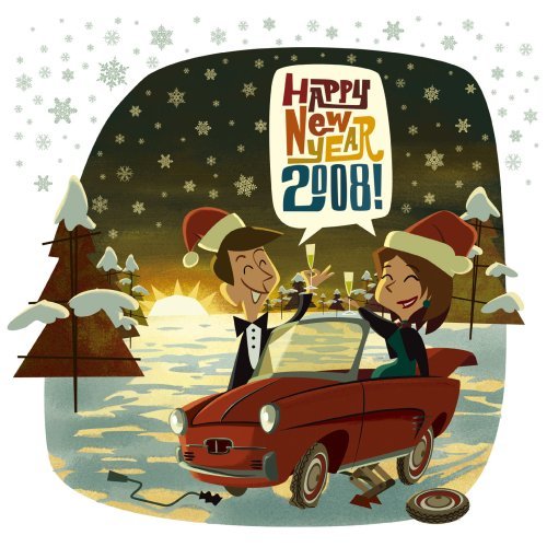 Cover for Happy New Year 2008 (CD) [Digipack] (2008)
