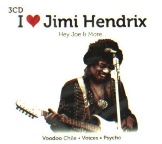 Cover for The Jimi Hendrix Experience · I Love Jimi Hendrix (CD) (2022)