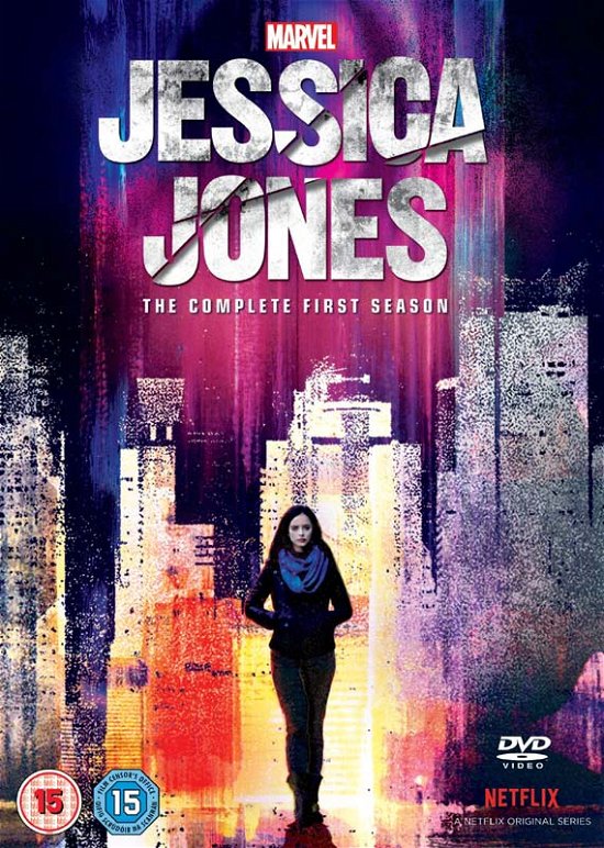 Cover for Marvels Jessica Jones Season 1 DVD (DVD) (2016)