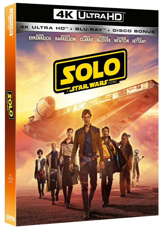 Cover for Solo · A Star Wars Story (Blu-ray)