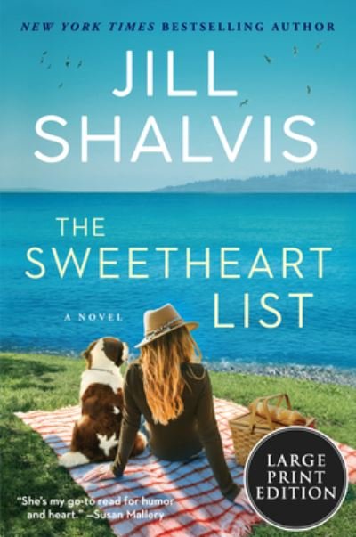 Cover for Jill Shalvis · The Sweetheart List: A Novel - The Sunrise Cove Series (Paperback Book) (2023)