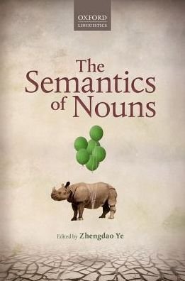 Cover for The Semantics of Nouns (Hardcover Book) (2017)