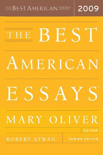 The Best American Essays 2009 - Mary Oliver - Libros - Mariner Books - 9780618982721 - 8 de octubre de 2009