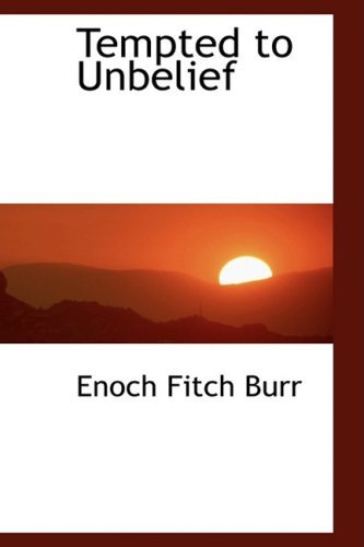 Cover for Enoch Fitch Burr · Tempted to Unbelief (Paperback Bog) (2009)