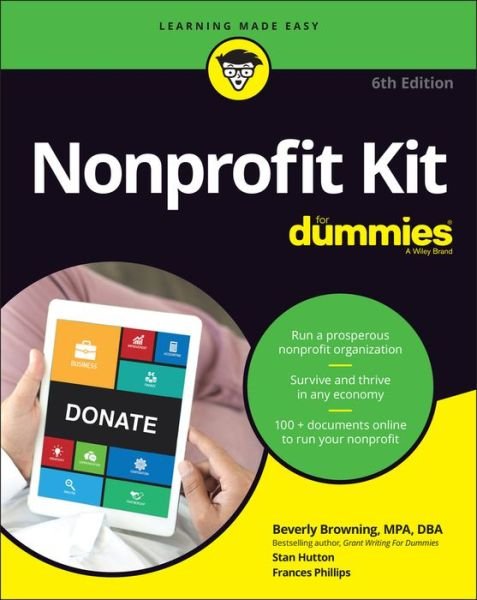 Cover for Beverly A. Browning · Nonprofit Kit For Dummies (Paperback Bog) (2021)