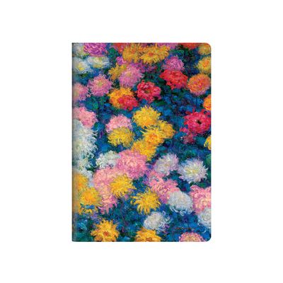 Monet’s Chrysanthemums A5 Unlined Cahier - Paperblanks - Książki - Little, Brown Book Group - 9781408762721 - 6 marca 2025