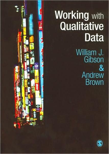 Cover for William Gibson · Working with Qualitative Data (Paperback Book) (2009)