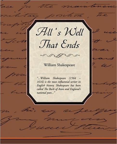 Cover for William Shakespeare · Alls Well That Ends Well (The Plays of Shakespeare) (Taschenbuch) (2008)