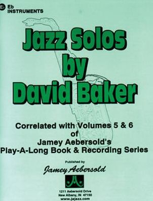 Cover for David Baker · Jazz Solos (Book) (2015)