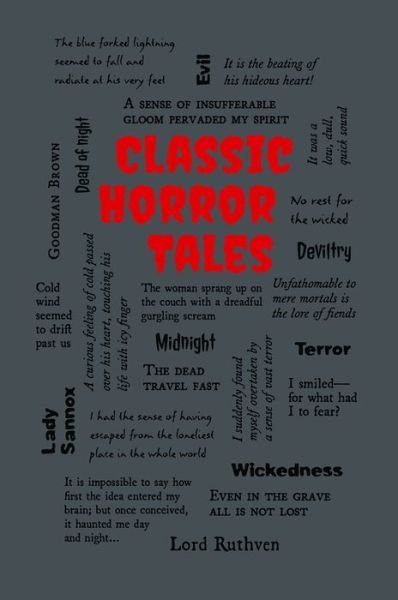 Cover for Editors of Canterbury Classics · Classic Horror Tales - Word Cloud Classics (Paperback Book) (2017)