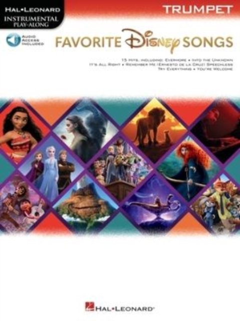 Cover for Hal Leonard Corp. · Favorite Disney Songs: Instrumental Play-Along - Trumpet (Book) (2021)