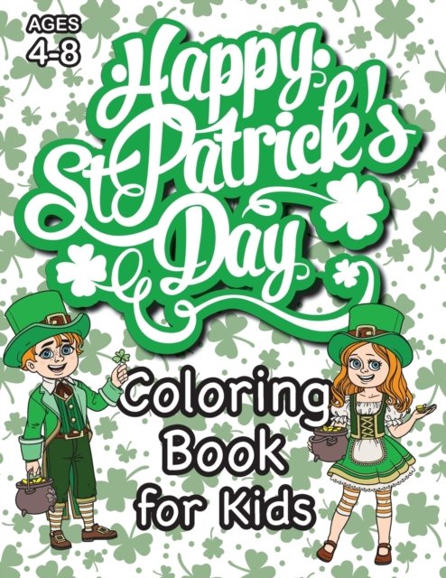 Cover for Engage Books (Activities) · St. Patrick's Day Coloring Book for Kids (Pocketbok) (2021)