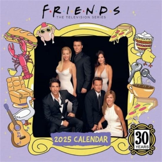 Cover for Official Friends Square Calendar 2025 (Calendar) (2024)