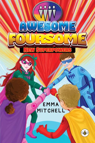 Cover for Emma Mitchell · Awesome Foursome: New Superpowers (Paperback Book) (2022)