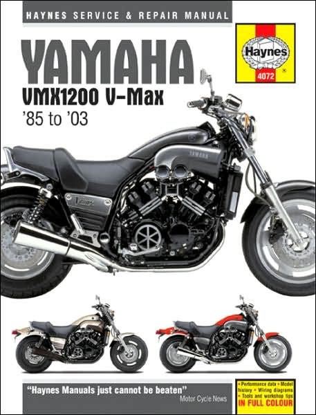 Yamaha Vmx1200 V-max Service and Repair Manual - Haynes Service and Repair Manuals - Matthew Coombs - Książki - Haynes Publishing Group - 9781844250721 - 12 grudnia 2003