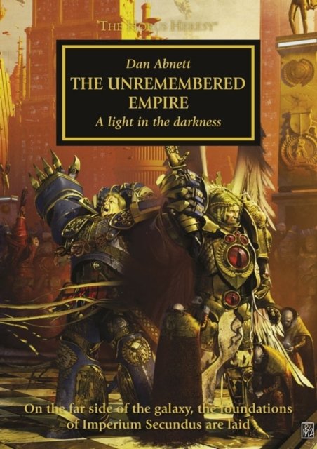 Cover for Dan Abnett · The Unremembered Empire - The Horus Heresy (Paperback Bog) (2014)