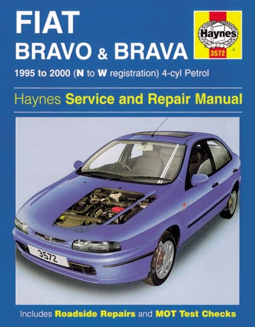 Cover for Haynes Publishing · Fiat Bravo &amp; Brava Petrol (95 - 00) Haynes Repair Manual (Hardcover bog) (2000)